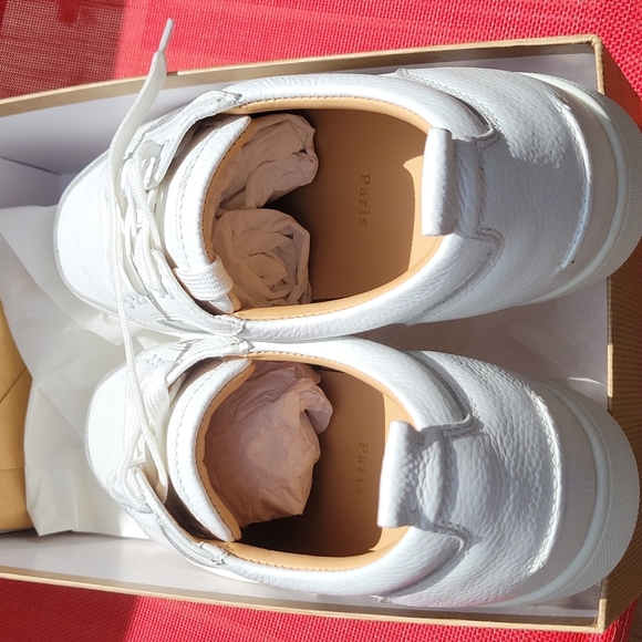 Christian Louboutin Men's Rantulow Flat Calf Shoes. - Picture 7 of 10